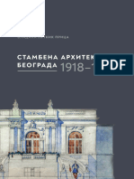 Stambena Arhitektura Beograda 1918 1941