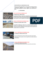 Clasificación de Las Carreteras Dg