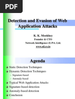 Detection and Evasion of Web Application Attacks: K. K. Mookhey