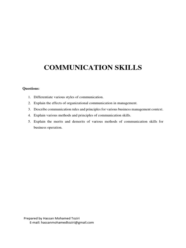 Business Communication Essentials | PDF | Communication | Nonverbal ...