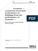 Building acoustics. Estimation of acoustic performance in buildings from the performance of elements. Airborne sound insulation - libgen.li