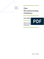 Dam Decommissioning Guideline - Ver 1