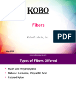 Kobo Fibers Polymers Natural Colored