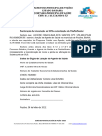 DECLARAÇÃO ACS Saude