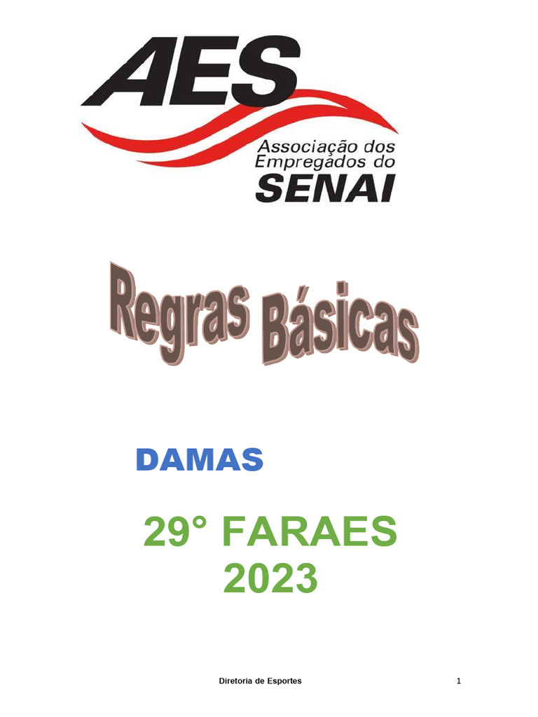 29 - FARAES Regulamento DAMAS - 2023, PDF