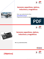 Sensores Capacitivos, Ópticos, Inductivos y Magnéticos