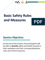 Module 3a - Basic Safety Rules and Measures - BOSH For SO1