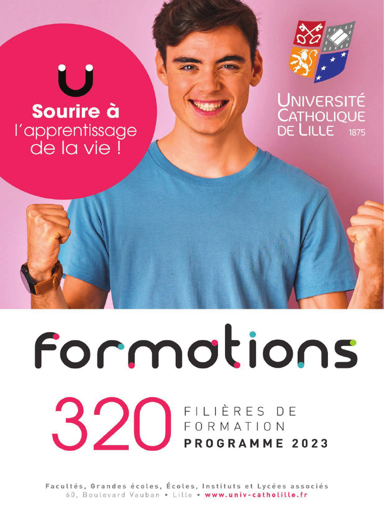 Facultés de l'Université Catholique de Lille | PDF | École de commerce