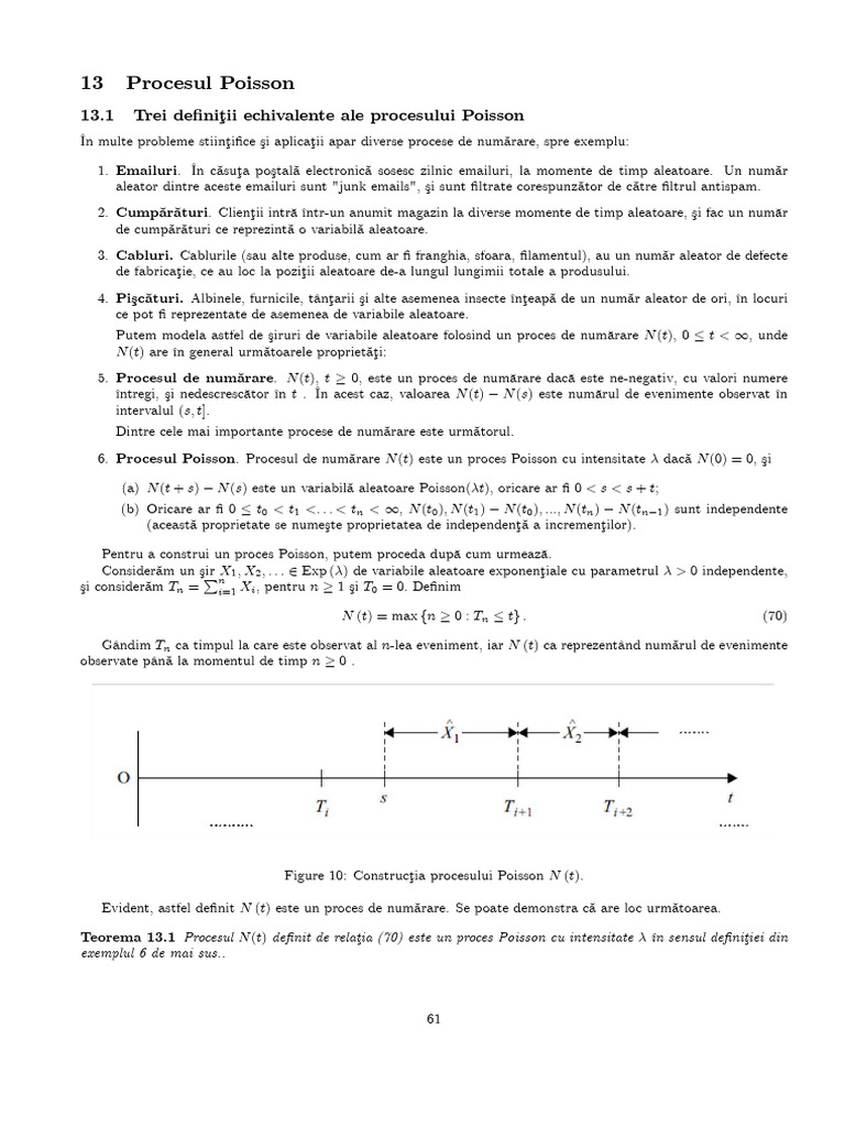Procesul Poisson | PDF