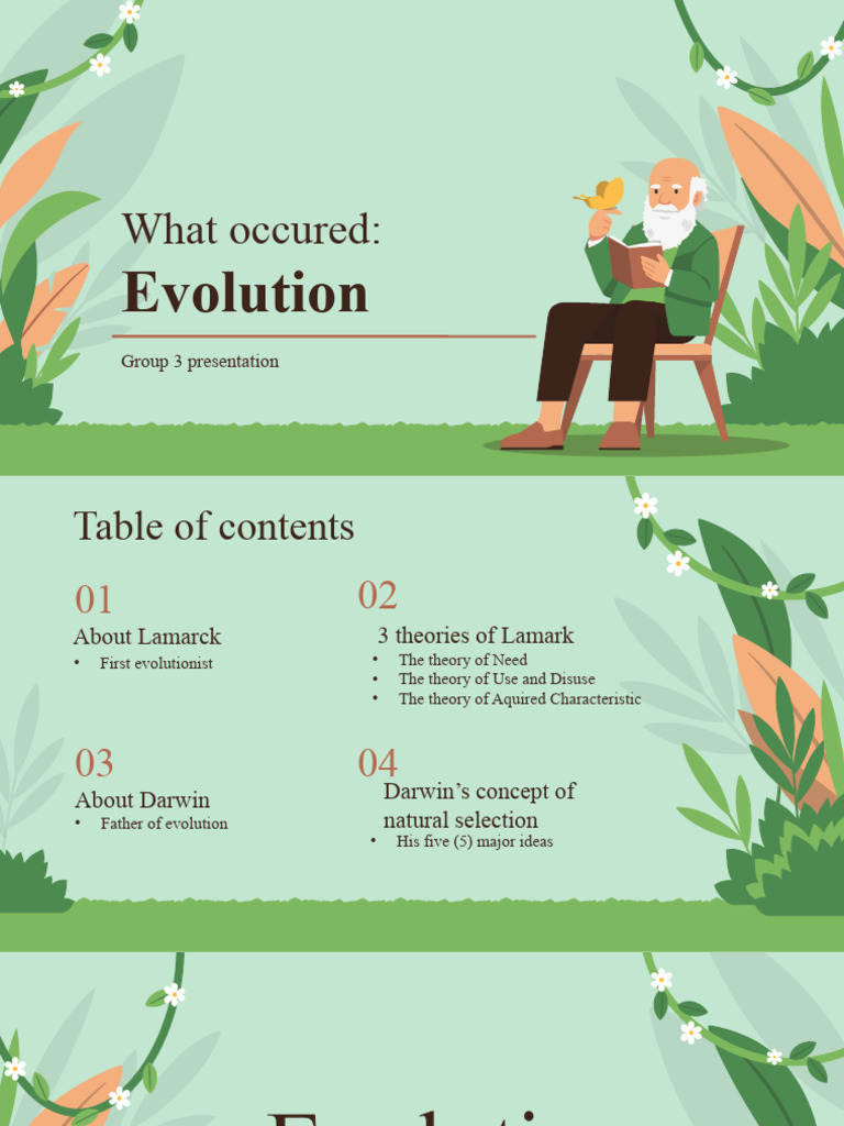 Summarize Darwins Theory Of Evolution