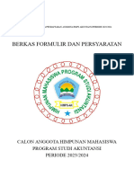 Berkas Formulir Dan Persyaratan Hmps Ak 2023-2024