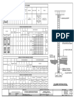 Schedule of Columns: Beam/Slab Soffit