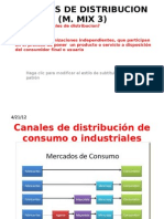 Canales distribución