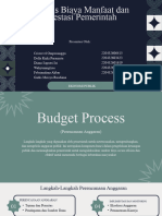 Analisis Biaya Manfaat Dan Investasi Pemerintah (Kelompok 7)