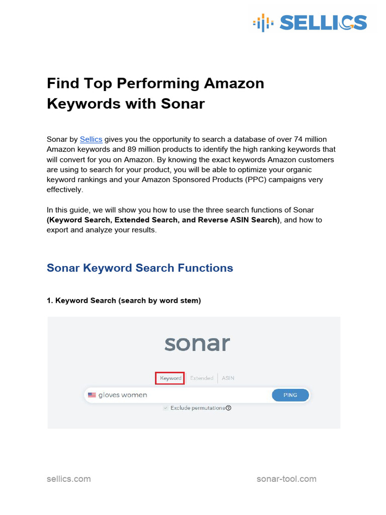 Amazon Keyword Optimization Guide | PDF | Search Engine Optimization ...