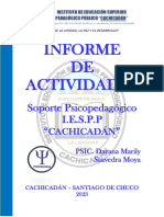 Informe de Actividades Mayo 2023 - Iespp Cachicadan