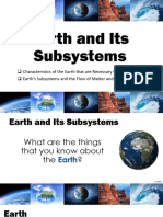 ES Earth and Its Subsystems