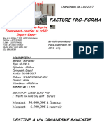 Facture Pro-Forma - Vierge