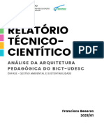 RELATÓRIO TÉCNICO-CIENTÍTICO Bict - Udesc - Florianopolis 2023-1