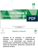 Técnica 3. Liderazgo y Desarrollo Humano