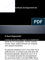 Bases Conceituais Da Ergonomia