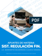 -APUN- Sist. de Regulación Fin. – Lic. Ninozka – Apuntes de Clases -Alain Cepeda