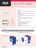 Catalogue - Cat5e - Purenet 2023