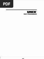 Unix Text Processing