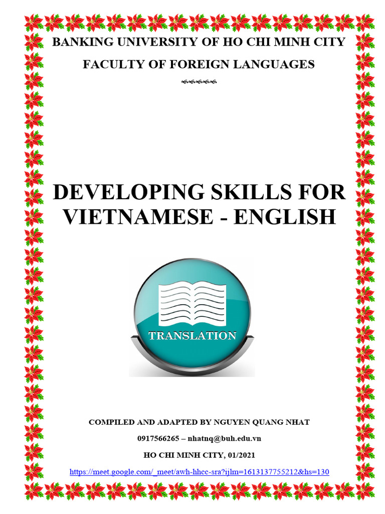 Bien dich viet anh 2021 pdf translations bible