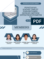 Golongan II - Kelompok 8 - PPT Diskusi Praktikum Analisis Farmasi Percobaan I-1