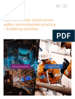Fabrication Site Construction Safety Recommended Practice - Enabling Activities