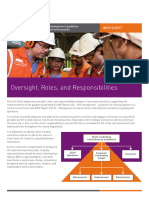 Oversight Roles and Responsibilities Info Sheet