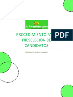 Preseleccionar Candidatos