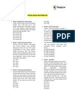 (SNBT-PM) Paket Soal 007