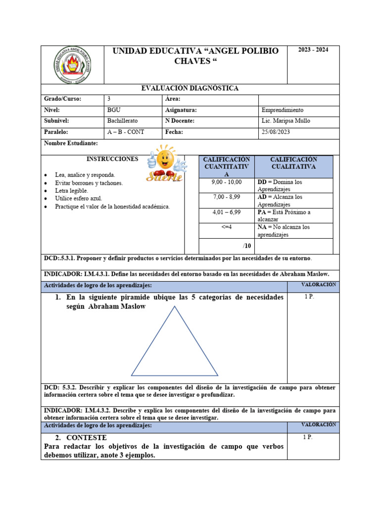 eval-diagnostica-emprendimiento-3-bgu-pdf