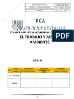 Plan de Seguridad SST y Medio Ambiente Actualizado - Julio 2021..