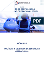 Módulo 2 Políticas Y Objetivos de Seguridad Operacional: Versión 9.0 17/feb/2023