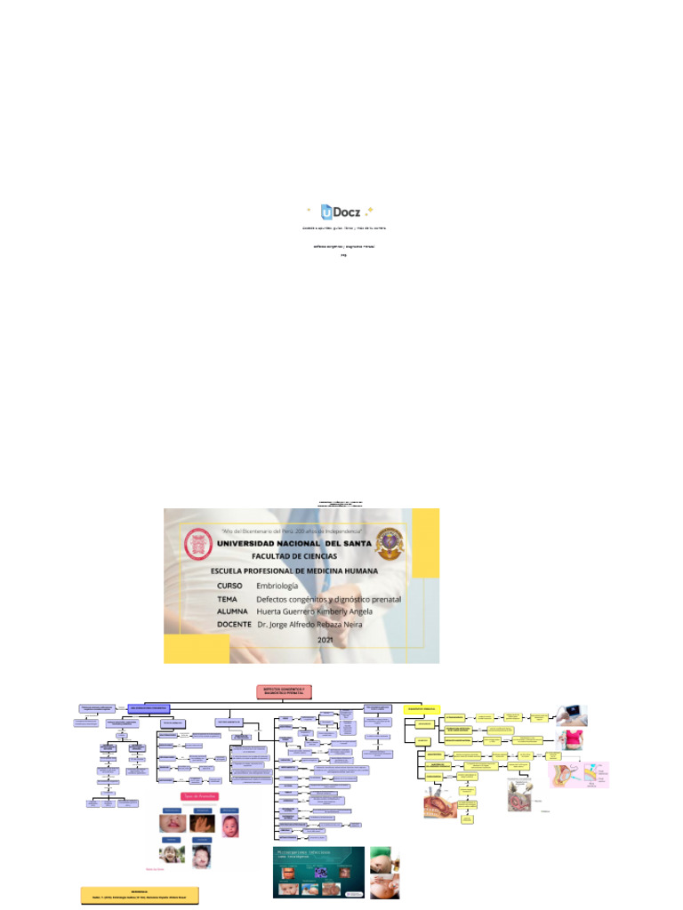 Mapa de Malformaciones Congénitas | PDF | Causas de la muerte | Medicina