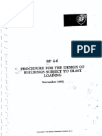 BP4-6 Procedures for the Design Buildings Subject to Blast Loading