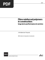 BRE 461 - Fibre Reinforced Polymers in Construction - Long-Term Performance in Service