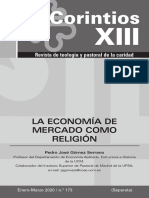 La Economía de Mercado Como Religión