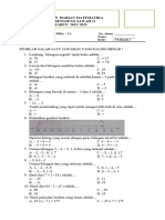 PH Matematika KD 3.2 Bilangan Bulat