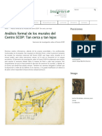 Análisis Formal de Los Murales Del Centro SCOP - Tan Cerca y Tan Lejos - Revista Imágenes Del Instituto de Investigaciones Estéticas UNAM