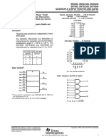 Hoja de Datos del Amplificador 7408