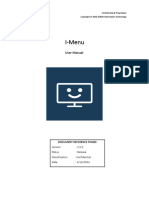 Aoc I-Menu User Manual V2.5