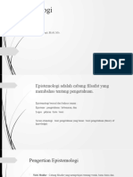 Tugas Tambahan Epistemologi