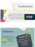 Transformations Definitions