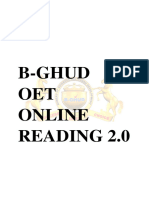 Bghud Oet Online Reading Updated