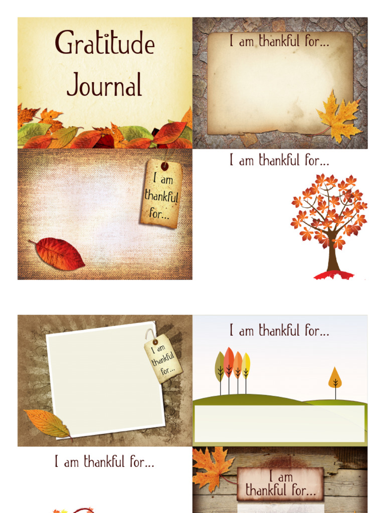 Gratitude Cards PDF
