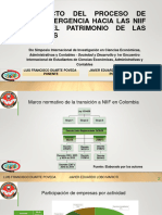 Impacto Del Proceso de Convergencia Hacia Las NIIF en El Patrimonio de Las Pymes